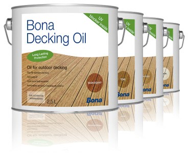 BONA Decking Oil balení 2,5L , Varianta Teak