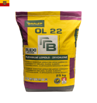 Flexibilní lepidlo Bralep OL 22, balení 25 kg