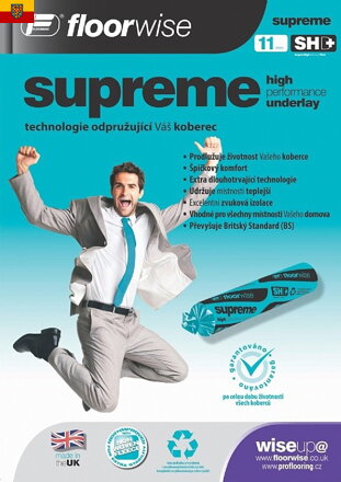 Podložka pod koberce FLOORWISE SUPREME 11mm