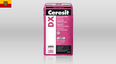 Samonivelační stěrka CERESIT DX Fast balení 25kg