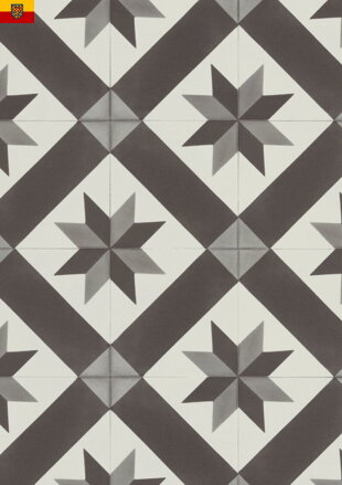 PVC podlaha Gerflor TARALAY LIBERTEX 2226 Cordoba Black White