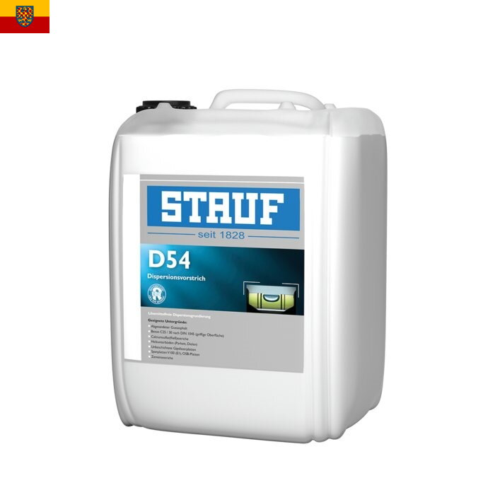 STAUF D 54 Disperzní penetrace koncentrát, ředění 1:3 bílá, 10 kg STAUF D 54 Disperzní penetrace koncentrát, ředění 1:3 bílá, 10 kg