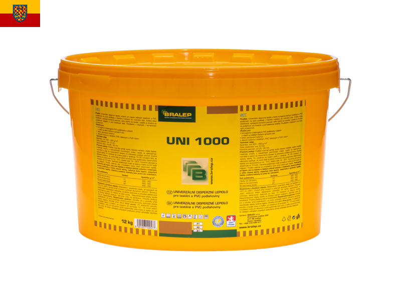 Disperzní lepidlo na podlahy BRALEP UNI 1000 balení 4kg