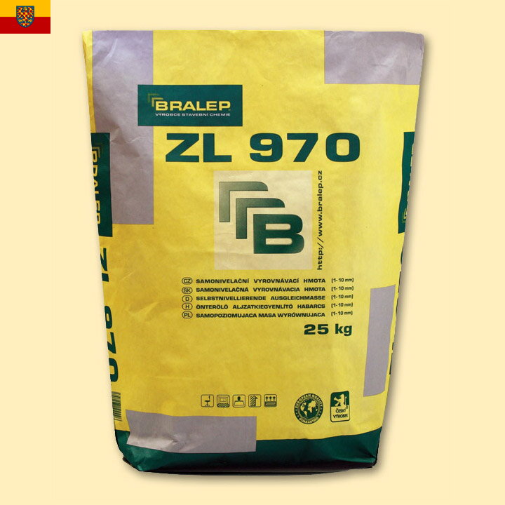 Samonivelační stěrka Bralep ZL970 balení 25kg Samonivelační stěrka Bralep ZL970 balení 25kg