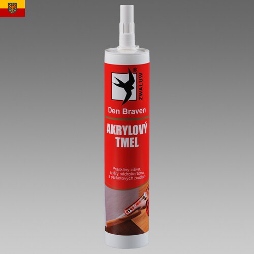 DEN BRAVEN Akrylový tmel bílý / balení 12ks DEN BRAVEN Akrylový tmel bílý / balení 12ks