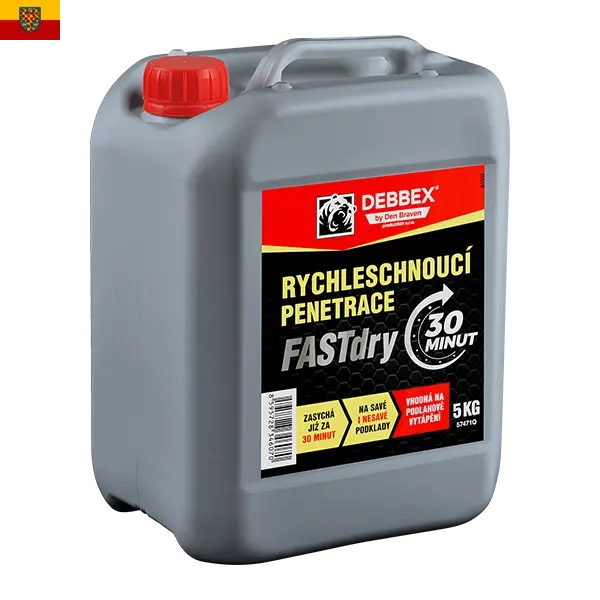 DEBBEX Rychleschnoucí penetrace FASTdry balení 5kg DEBBEX Rychleschnoucí penetrace FASTdry balení 5kg