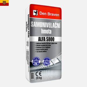 Den Braven Samonivelační hmota ALFA S800, balení 20kg